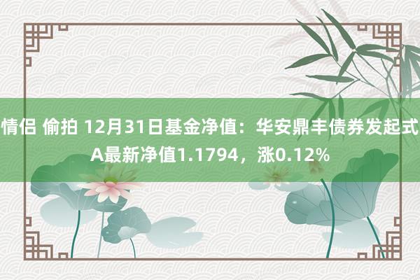 情侣 偷拍 12月31日基金净值：华安鼎丰债券发起式A最新净值1.1794，涨0.12%